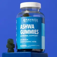 Ashwagandha Gummies, Strawberry, Havasu Nutrition, 60ct