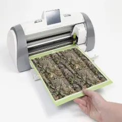 Craftopia Camo Vinyl for Cricut Self Adhesive Sheets, 6 and 1 Bonus Pack, Camo Heat Transfer Vinyl