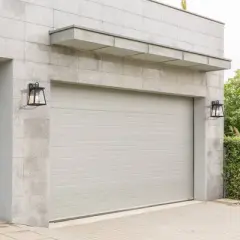 LNC 11" Square Cage Farmhouse Outdoor Pendant Lamp Matte Black: Weather-Resistant, Glass Shade, E26 Socket