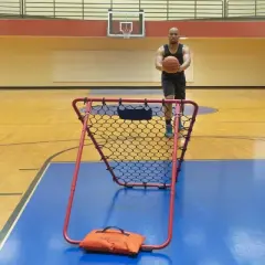 GoSports Basketball Rebounder - Portable Pass Back Training Aid