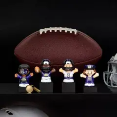 Fisher Price Little People x NFL Collector Baltimore Ravens Figure 4-Pack
