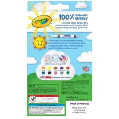 Crayola 10ct Ultra-Clean Washable Markers Fine Line Classic Colors