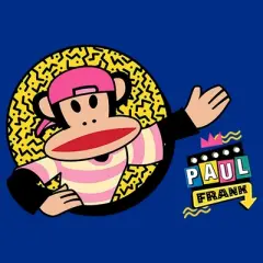 Junior's Paul Frank Julius Backwards Cap T-Shirt