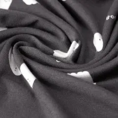 Carter's Just One You&reg; Baby 2pc Halloween Ghosts Comfy Soft Top & Bottom Set - Dark Gray