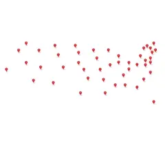 Morrell FITA Recurve Bullseye Paper Shooting Targets, 17 x 17-Inch Sheets, for Indoor or Outdoor Ranges, Made with Wood-Free Printed Paper, 100 Count