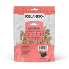 Icelandic+ Mini Fish Chips: Salmon 2.5oz - Dog Treats For Training & Small Dogs