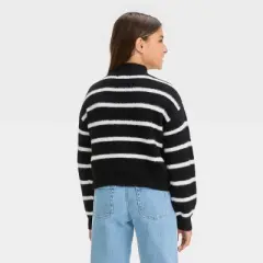 Girls' Mock Neck Pullover Sweater - art class&trade;