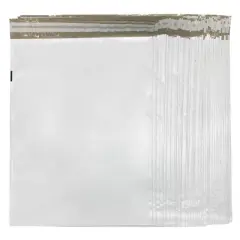 UOFFICE Pack of 250 White Poly Mailers, 12" x 15.5"