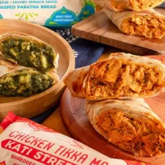 Deep Indian Kitchen Kati Frozen Chicken Tikka Masala Wrap - 5oz
