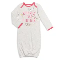 Harry Potter Hedwig Owl Baby Girls 3 Pack Sleeper Gown Newborn to Infant 
