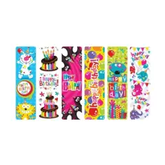 Geddes Happy Birthday Bookmarks - 100 per bag