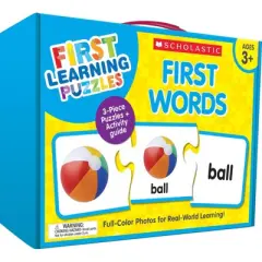 Scholastic First Learning Puzzles: First Words