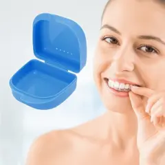 Unique Bargains Strapless Hole Portable Retainer Case Braces Box 1 Pc