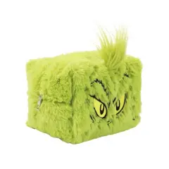 The Grinch Big Face Character Women's Green Cosmetic Toiletry Bag
