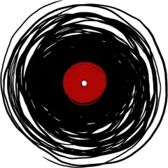 Men's Design By Humans Spinning With A Vinyl Record - Retro Music DJ By ddtk T-Shirt