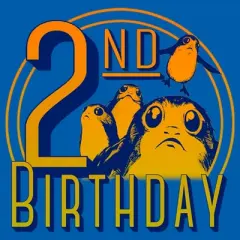 Toddler's Star Wars 2nd Porg Birthday T-Shirt