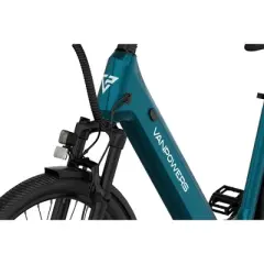 Vanpowers Adult UrbanGlide Ultra 2.27' Step-Through Electric Bike - Blue