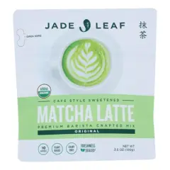 Jade Leaf Organics Llc Matcha Latte Mix Tea - Case of 8/3.5 oz