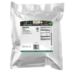 Frontier Co-op Organic Spirulina Powder, 16 oz (453 g)