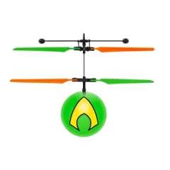 World Tech Toys DC Justice League Aquaman IR UFO Ball Helicopter