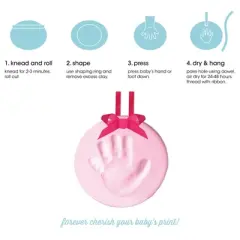 Pearhead Babyprints Ornament Kit - Pink