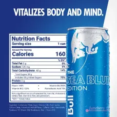 Red Bull Sea Blue Edition Energy Drink - 12 fl oz Can