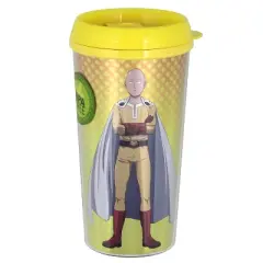 One Punch Man Hero Plastic 16 oz. Tumbler Travel Mug