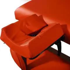 Master Massage 31" Santana Portable Massage Table with Therma-Top Adjustable Heating System, Mountain Red