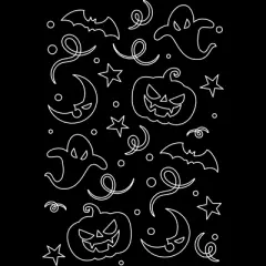 Junior's Design By Humans Halloween party By makart8 T-Shirt