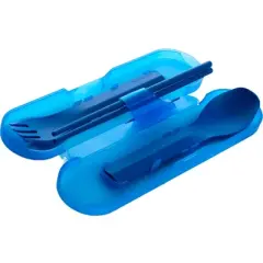 Humangear GoBites Quattro Fork, Spoon, and Chopsticks Travel Utensils