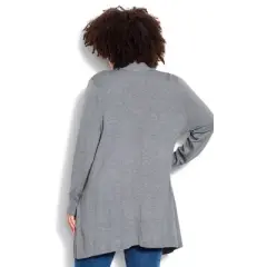 Women's Plus Size Corina Cardigan - gray | AVENUE