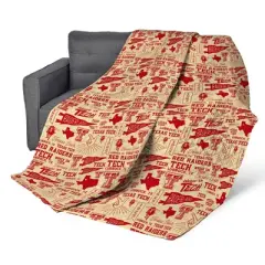 NCAA TCU Horned Frogs 60 x 80 Quilted Throw Blanket