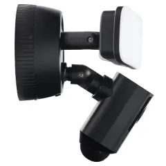 Lorex Wi-Fi 2K 4.0-MP Wired Floodlight Security Camera (Black)