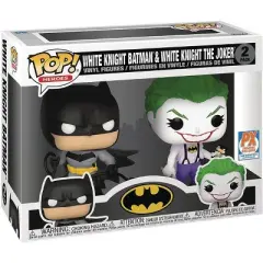 Funko DC Funko POP Vinyl Figure 2-Pack | White Knight Batman & Joker