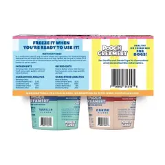 Pooch Creamery Ice Cream Mix Peanut Butter Dog Treats Assorted Gift Pack - 4ct