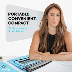 Enday Portable 3-Hole Paper Punch