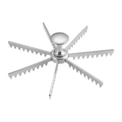 Winco Aluminum Pie and Cake Marker, 7-Cut