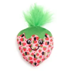 The Worthy Cat Strawberry Cat Toy with Catnip by The Worthy Dog