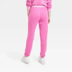 Women's Sanrio Hello Kitty Two-Tone Graphic Jogger Pants - Pink