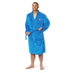 Toronto Blue Jays MLB L/XL Silk Touch Bathrobe 26x47 Inches