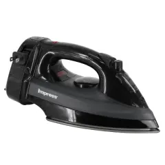 Impress 1200 Watt Cord Winder Garment Iron in Black