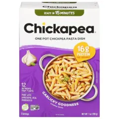 Chickapea Carlicky Goodness Chickpea Pasta - Case of 6/7 oz