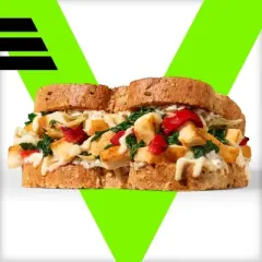 Vital Pursuit High Protein Spinach & Artichoke Chicken Sandwich Melt Frozen Meal - 7.1oz