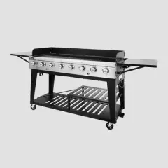Royal Gourmet 8-Burner Large Event 104000 BTU Gas Grill Black