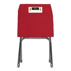 Seat Sack Laminated Fabric Standard Seat Sack 14"" Red Pack of 2 (SSK00114RD-2) 