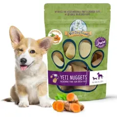 Yeti Dog Chew Turmeric Nuggets Dog Chews Treats- 3.5 oz, 6 Pieces