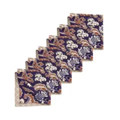 C&F Home Rosamund Damask Napkin Set of 6