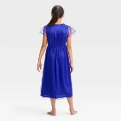 Girls' Frozen Elsa & Anna Fantasy NightGown - Blue
