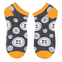Coraline Socks Women's Mysterious Character Inspired Designs 5-Pack Ankle Socks