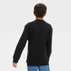 Boys' Minecraft Holiday Pullover Sweatshirt - Black